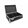 Vinyl Record Aluminium Case DJ Flight Storage Carry Case Black Holds 500 Tough Box